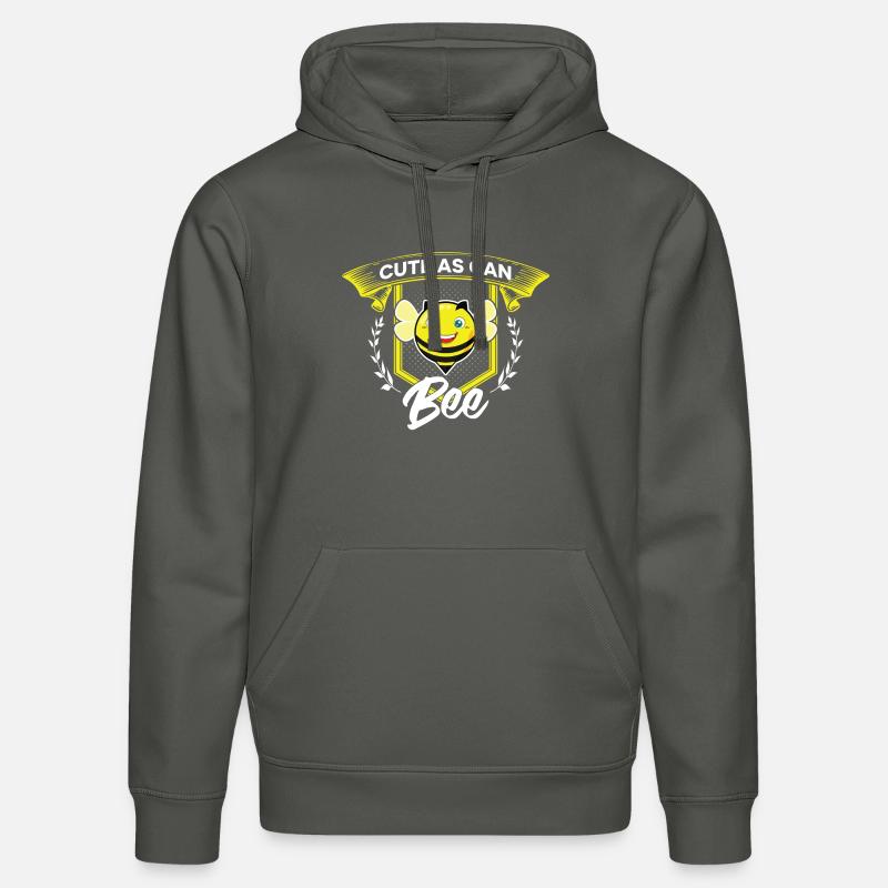 Abeilles Bumblebee Conception - Sweat à capuche bio DRUMMER Stanley/Stella Unisexe - charbon