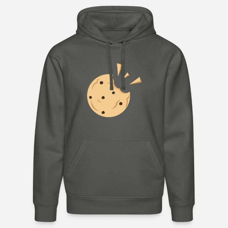 Biscuits mordus Cadeau - Sweat à capuche bio DRUMMER Stanley/Stella Unisexe - charbon