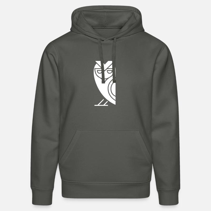 Ägyptische Eule - Stanley/Stella Unisex Bio-Hoodie DRUMMER  - Anthrazit