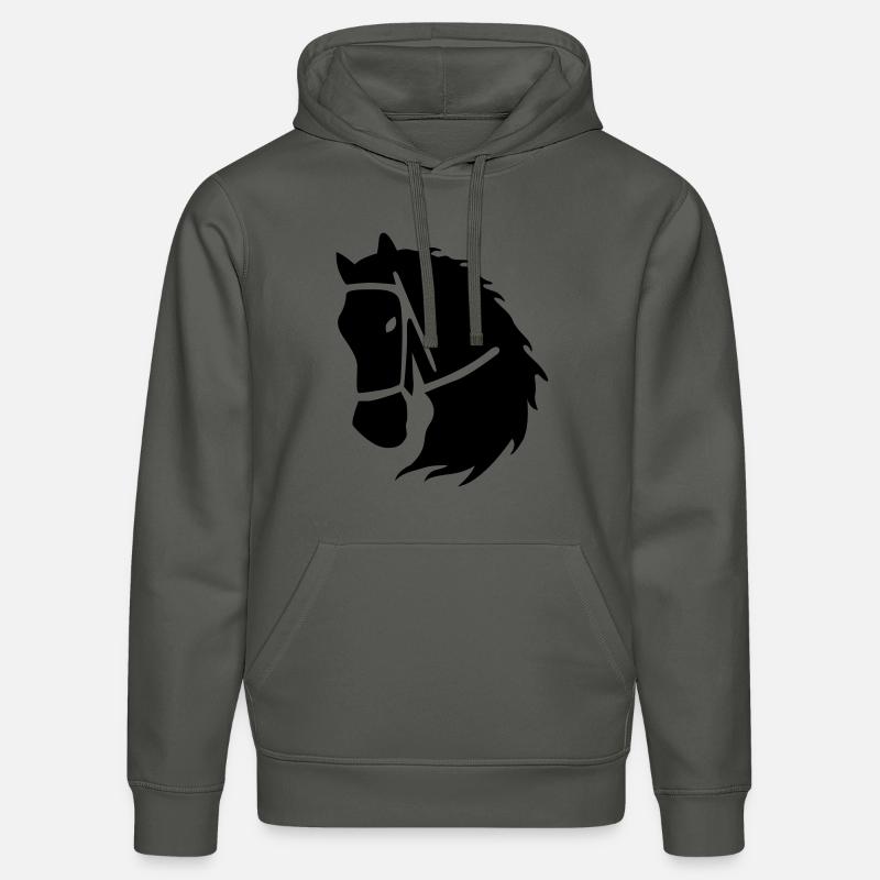 pferde - Stanley/Stella Unisex Bio-Hoodie DRUMMER - Anthrazit