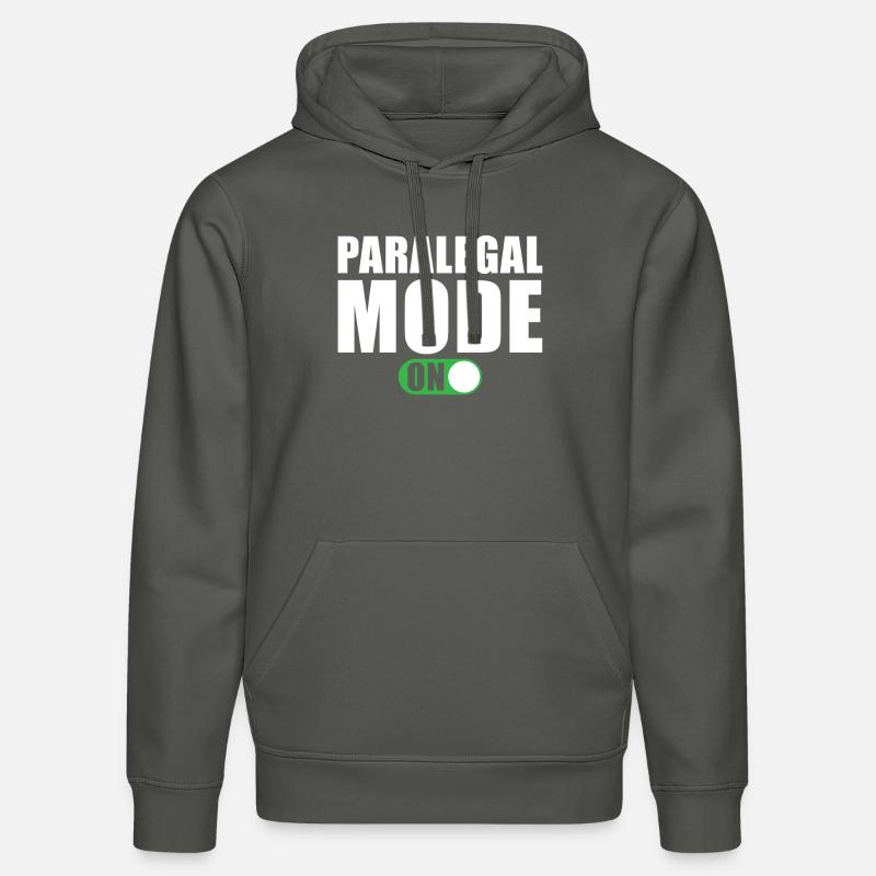 Rechtsanwaltsfachangestellte Modus an - Stanley/Stella Unisex Bio-Hoodie DRUMMER - Anthrazit