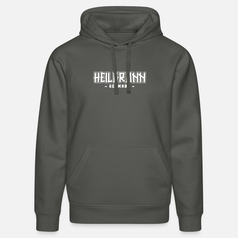 Heilbronnerin Heilbronner Heilbronn - Sweat à capuche bio DRUMMER Stanley/Stella Unisexe - charbon