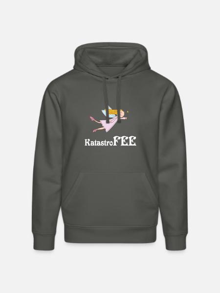 KatastroFEE - Stanley/Stella Unisex Bio-Hoodie DRUMMER  - Anthrazit