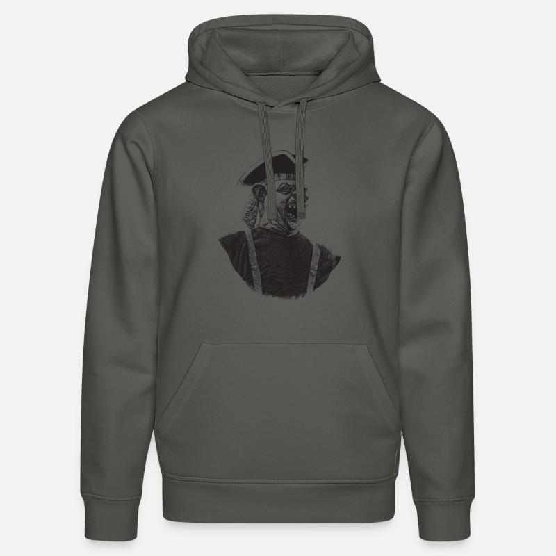 super Sloth - Sweat à capuche bio DRUMMER Stanley/Stella Unisexe - charbon