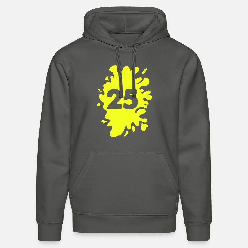 Blobs 25 - Sweat à capuche bio DRUMMER Stanley/Stella Unisexe - charbon