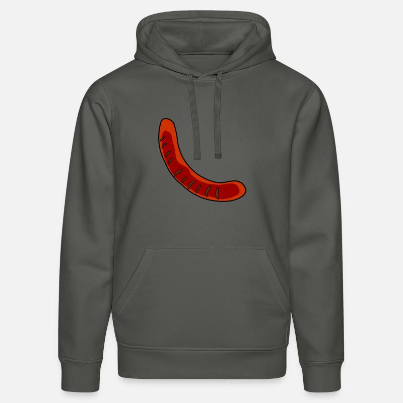 Wurst oder Bratwurst - Stanley/Stella Unisex Bio-Hoodie DRUMMER  - Anthrazit