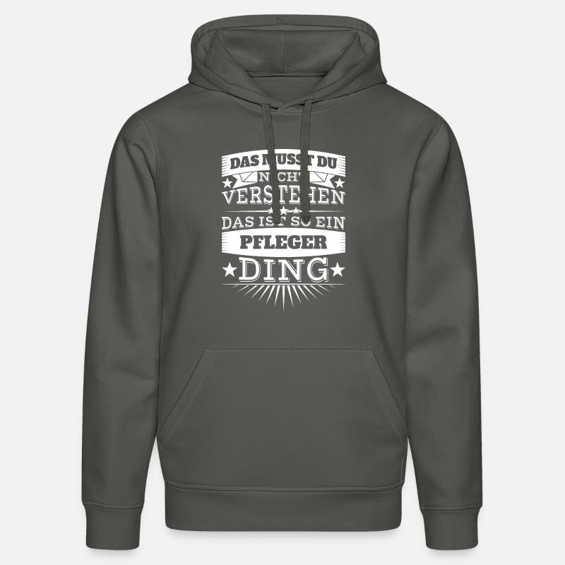 Pfleger - Stanley/Stella Unisex Bio-Hoodie DRUMMER  - Anthrazit