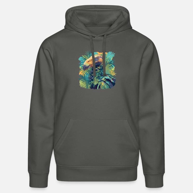 Dodos Dodo - Stanley/Stella Unisex Bio-Hoodie DRUMMER  - Anthrazit