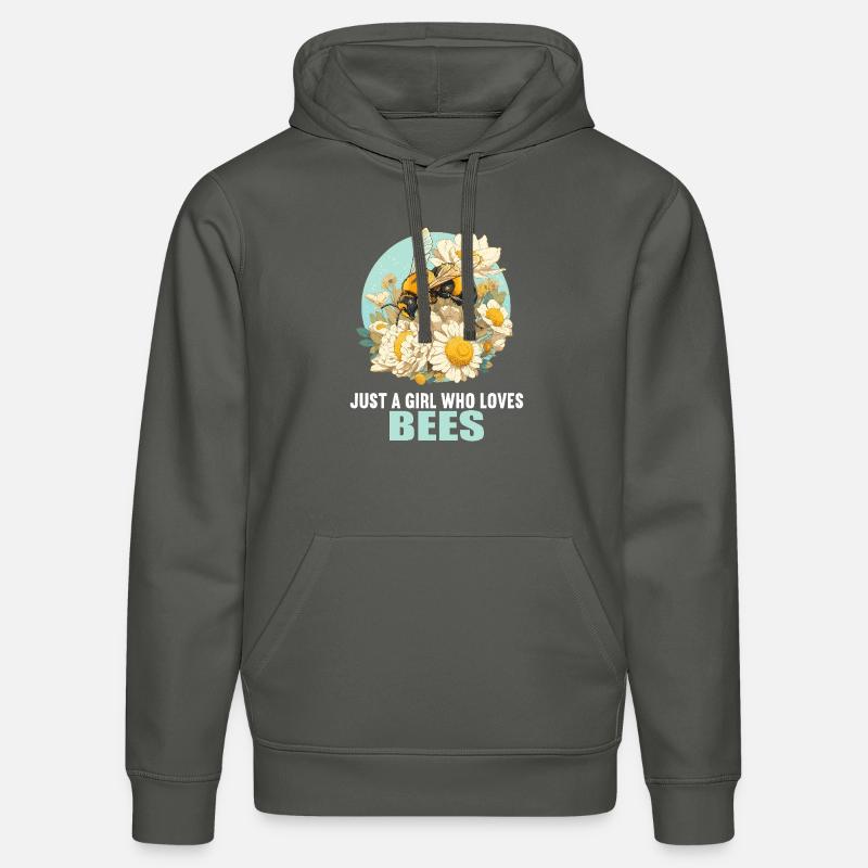 Abeilles Abeille - Sweat à capuche bio DRUMMER Stanley/Stella Unisexe - charbon