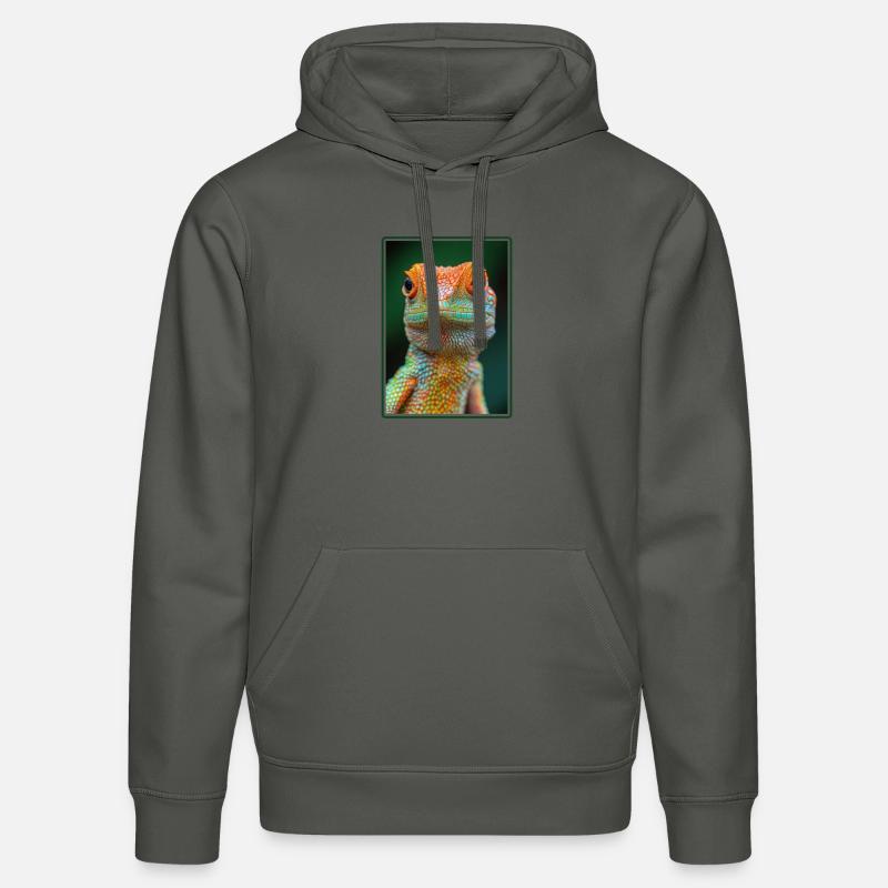 Eidechsen Eidechse - Stanley/Stella Unisex Bio-Hoodie DRUMMER  - Anthrazit