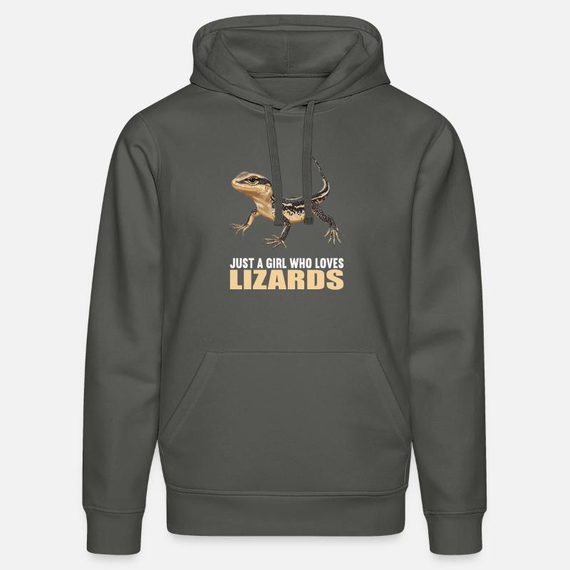 Eidechsen Eidechse - Stanley/Stella Unisex Bio-Hoodie DRUMMER  - Anthrazit