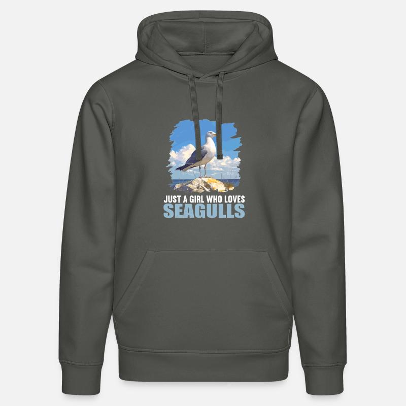 Möwen Möwe - Stanley/Stella Unisex Bio-Hoodie DRUMMER - Anthrazit