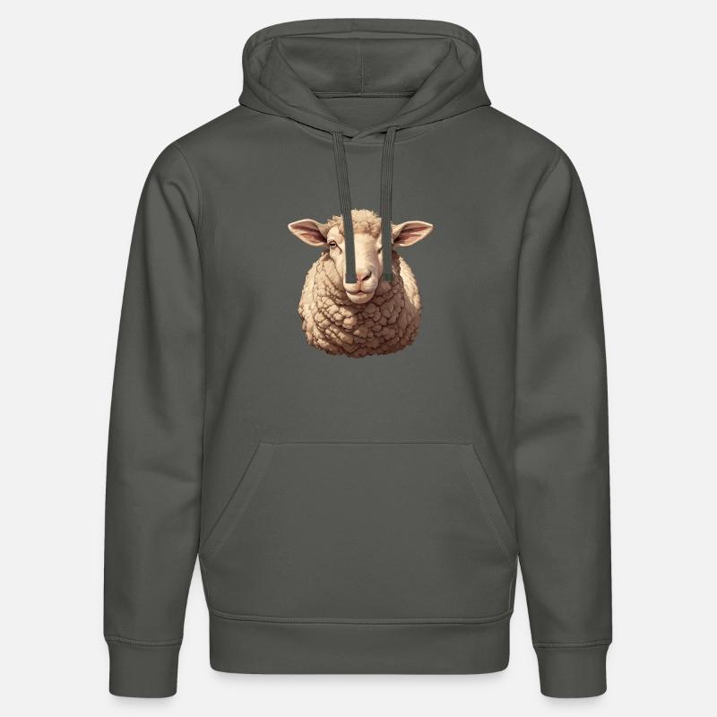 Mouton Mouton - Sweat à capuche bio DRUMMER Stanley/Stella Unisexe - charbon