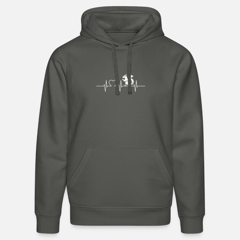 Eichhörnchen - Stanley/Stella Unisex Bio-Hoodie DRUMMER - Anthrazit