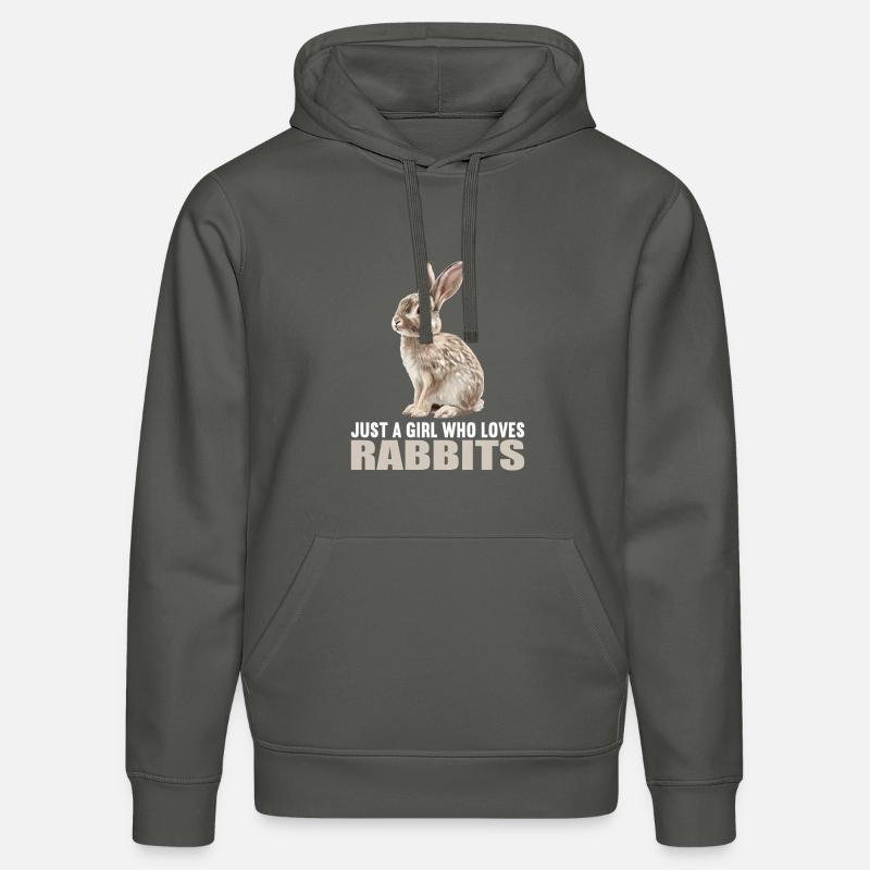 Lapin Lapin - Sweat à capuche bio DRUMMER Stanley/Stella Unisexe - charbon