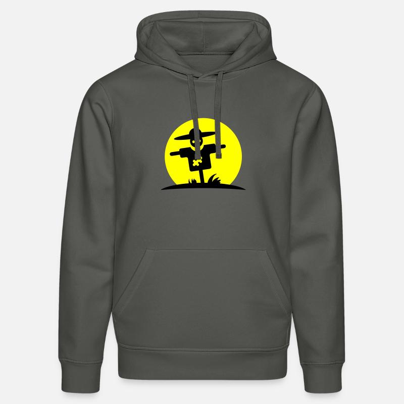 Vogelscheuche - Stanley/Stella Unisex Bio-Hoodie DRUMMER  - Anthrazit