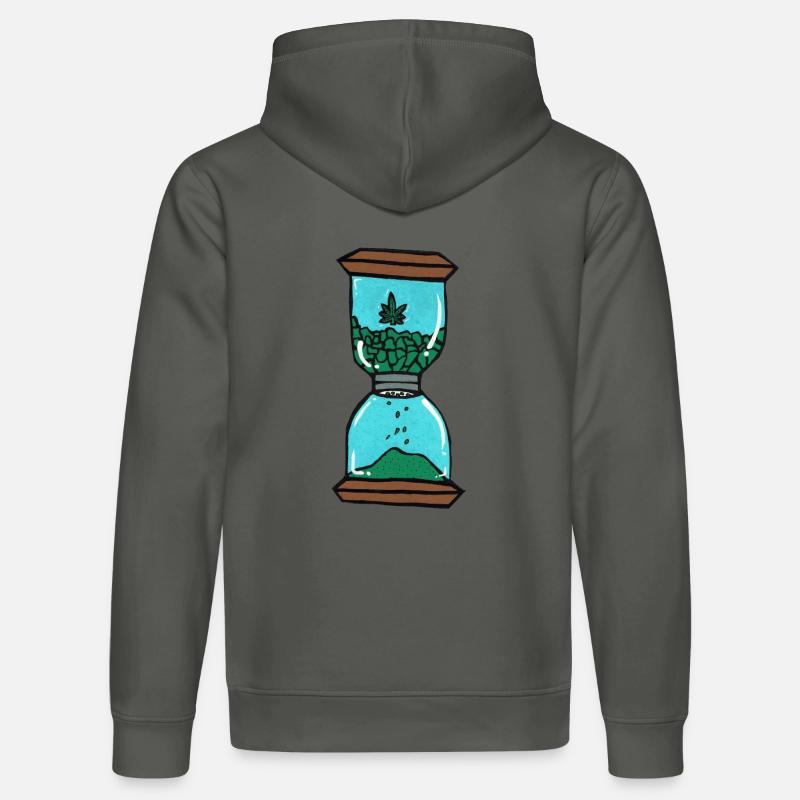 beuh 1 Minute - Stanley/Stella Unisex Bio-Hoodie DRUMMER  - Anthrazit