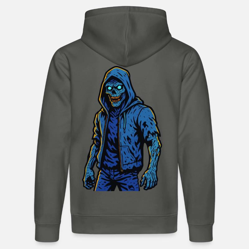 Urban Decay – Future Zombie Warrior - Stanley/Stella Unisex Bio-Hoodie DRUMMER  - Anthrazit