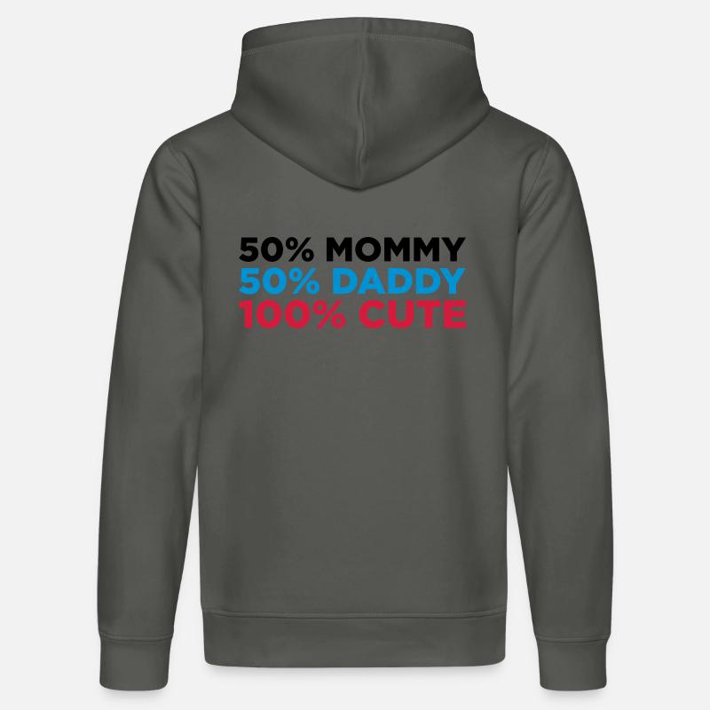 100% Cute (3c)++ - Sweat à capuche bio DRUMMER Stanley/Stella Unisexe - charbon
