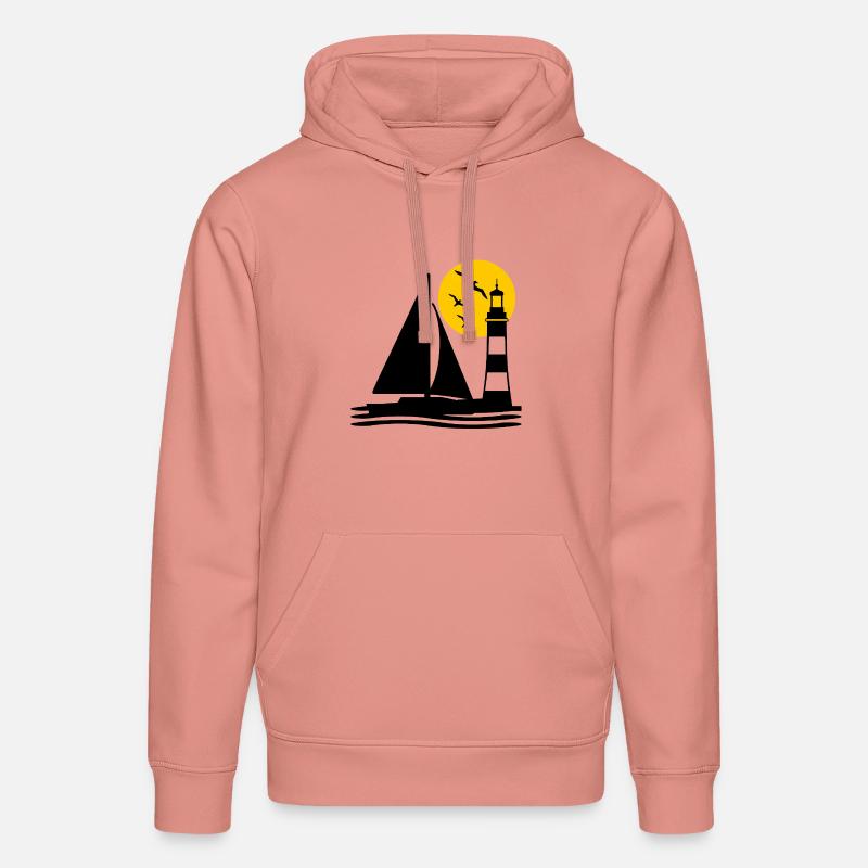 Voile - Sweat à capuche bio DRUMMER Stanley/Stella Unisexe - rose poudré