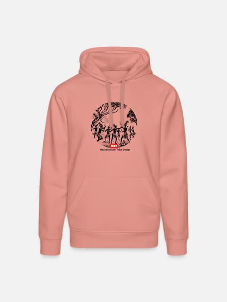 LGBT 56 - Stanley/Stella DRUMMER Unisex Organic Hoodie - canyon pink