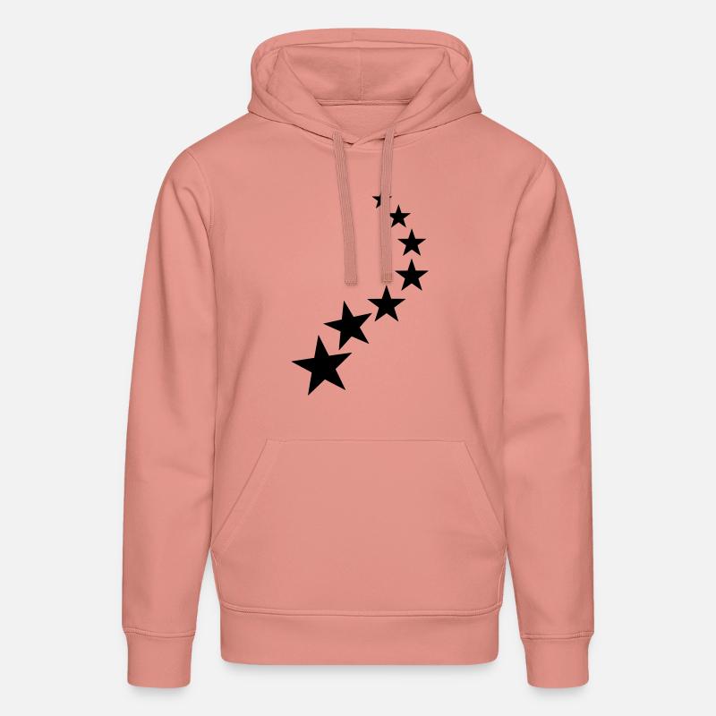 Sterne - Stanley/Stella Unisex Bio-Hoodie DRUMMER - Altrosa
