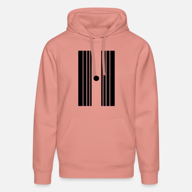 doppler effect - Sweat à capuche bio DRUMMER Stanley/Stella Unisexe - rose poudré