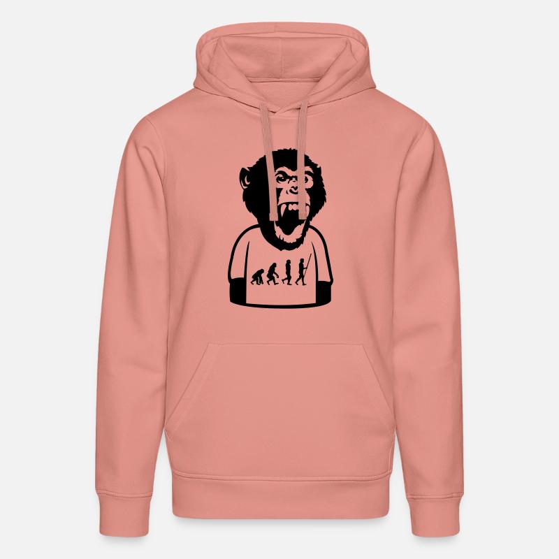 Affe Evolution - Stanley/Stella Unisex Bio-Hoodie DRUMMER  - Altrosa