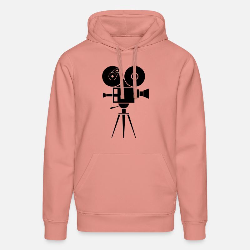 caméra - Sweat à capuche bio DRUMMER Stanley/Stella Unisexe - rose poudré