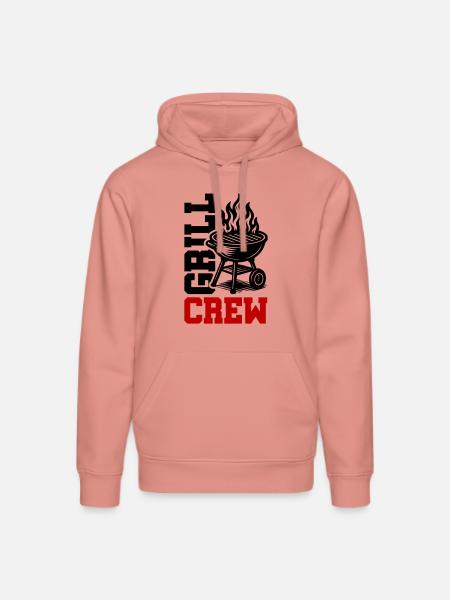 Grill Crew - Stanley/Stella DRUMMER Unisex Organic Hoodie - canyon pink