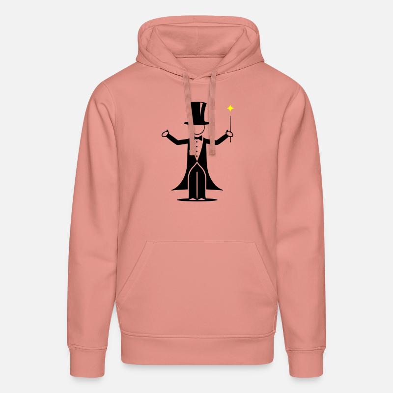 Conception d’assistant - Sweat à capuche bio DRUMMER Stanley/Stella Unisexe - rose poudré