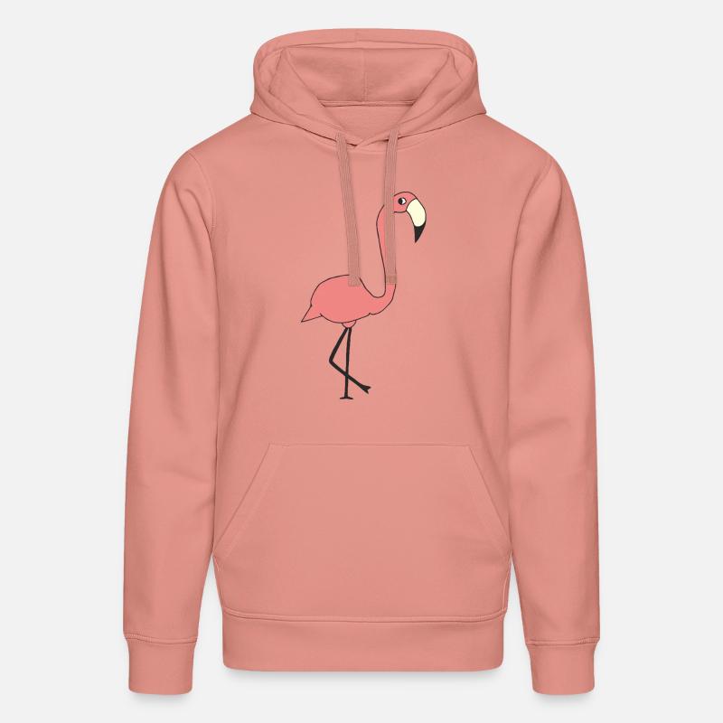 flamingo - Stanley/Stella Unisex Bio-Hoodie DRUMMER  - Altrosa
