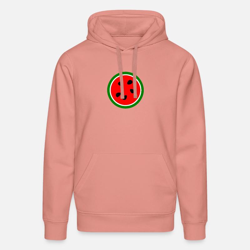 Pastèque - Sweat à capuche bio DRUMMER Stanley/Stella Unisexe - rose poudré