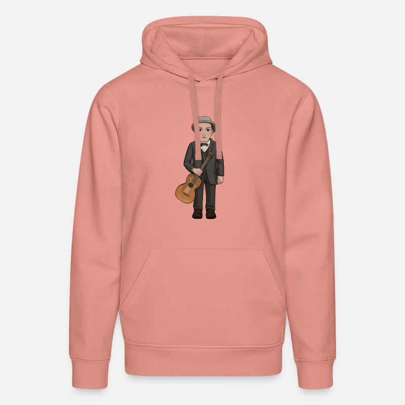 Dan Andersson - Sweat à capuche bio DRUMMER Stanley/Stella Unisexe - rose poudré