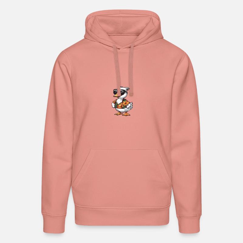 Oie BD Cool Été - Sweat à capuche bio DRUMMER Stanley/Stella Unisexe - rose poudré