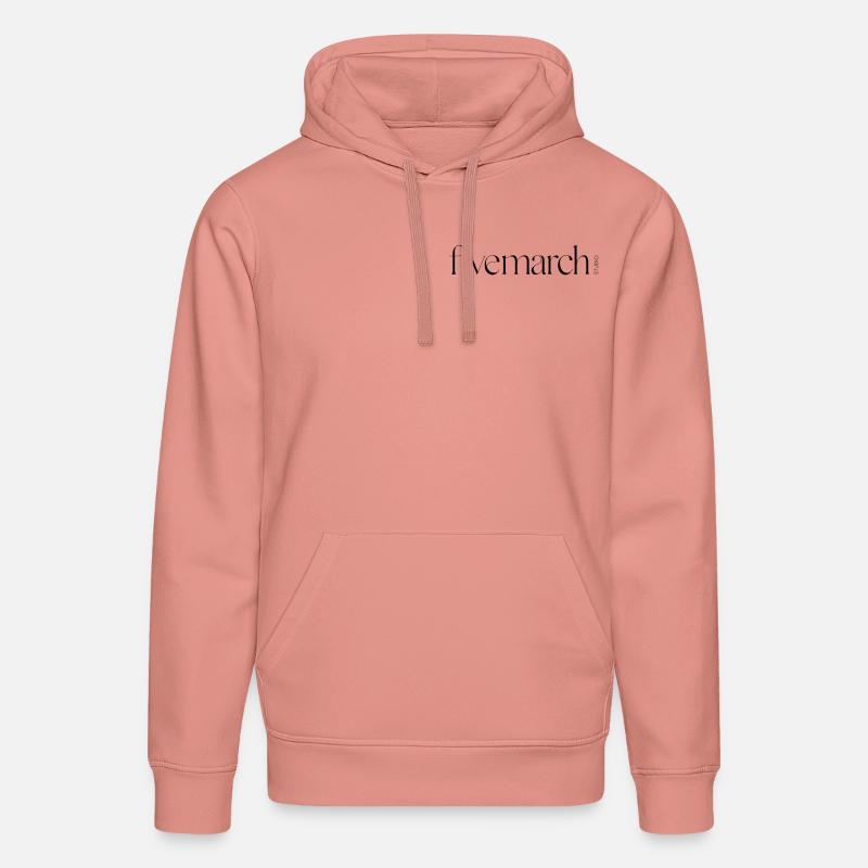 FiveMarch Studio 2k24 - Sweat à capuche bio DRUMMER Stanley/Stella Unisexe - rose poudré
