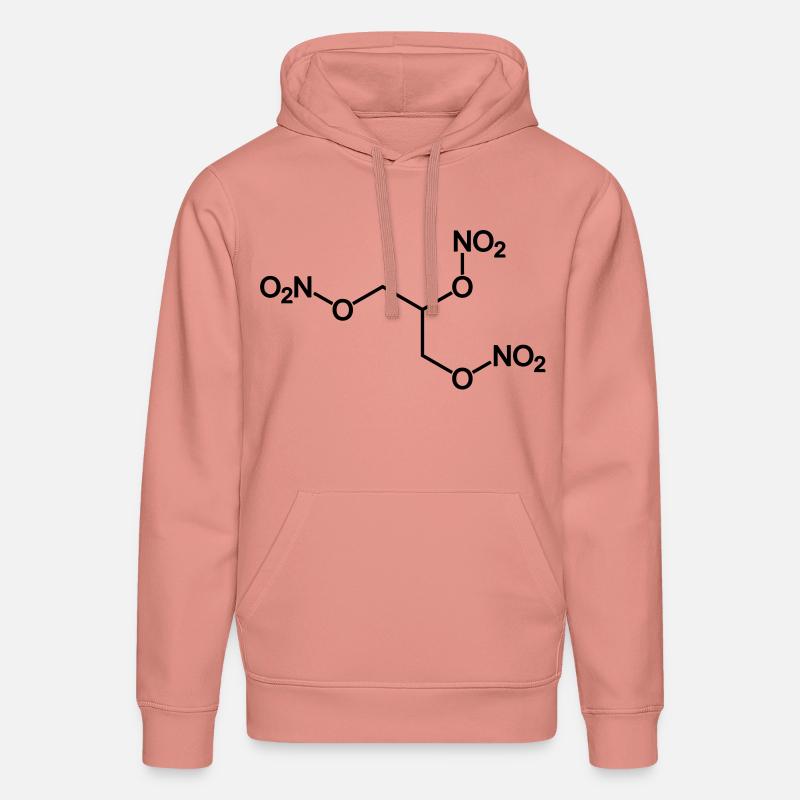 dynamite (nitroglycérine) - Sweat à capuche bio DRUMMER Stanley/Stella Unisexe - rose poudré