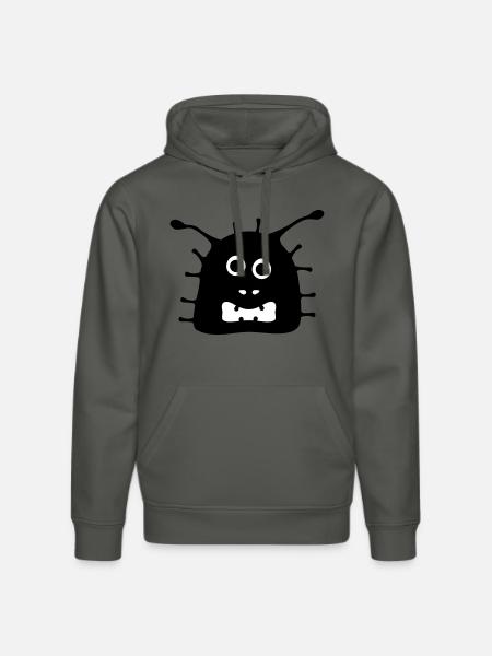 Covi the crazy corona virus - Stanley/Stella DRUMMER Unisex Organic Hoodie - canyon pink