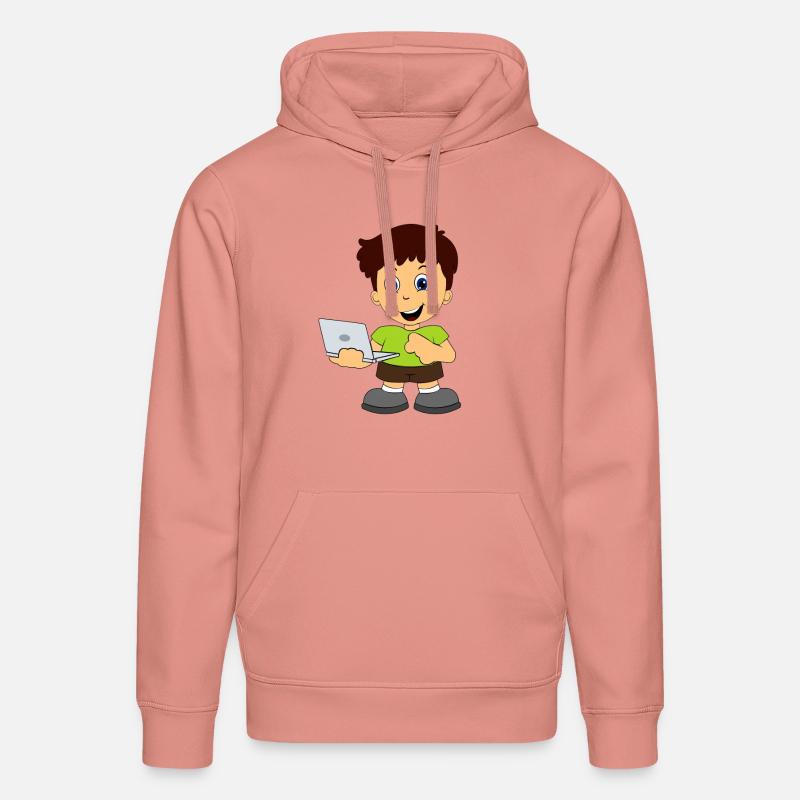 Computer Nerd Internet - Stanley/Stella Unisex Bio-Hoodie DRUMMER  - Altrosa