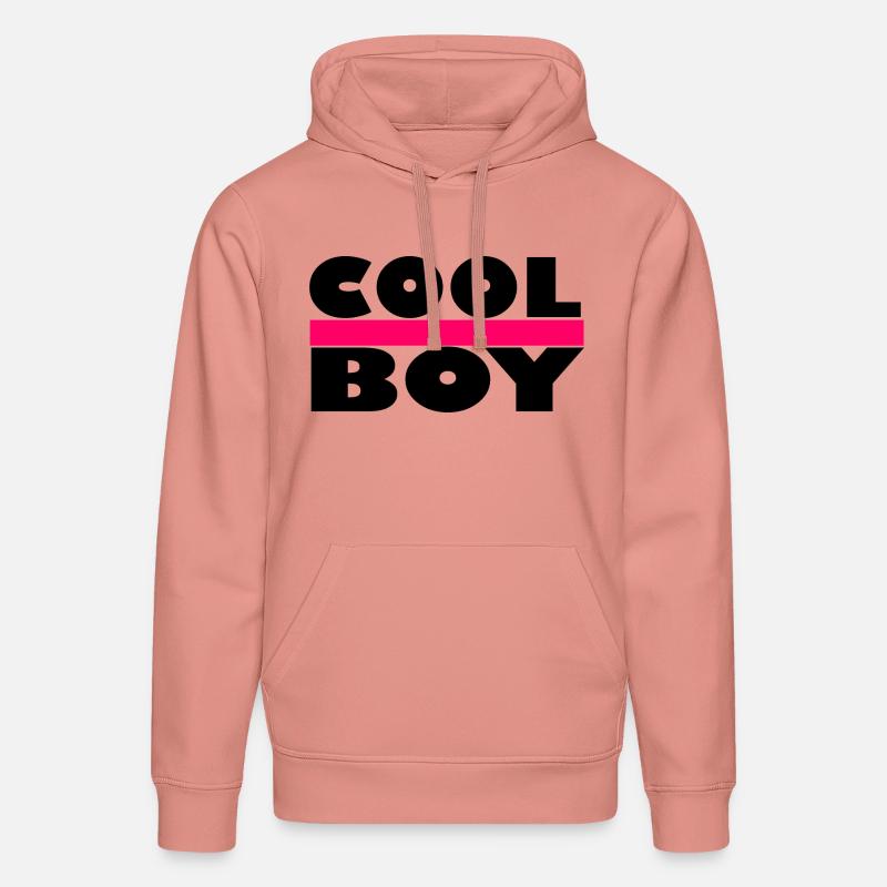 Cool - Cool Boy - Cool Boy - Sweat à capuche bio DRUMMER Stanley/Stella Unisexe - rose poudré