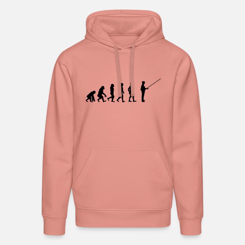 Evolution Angler - Stanley/Stella Unisex Bio-Hoodie DRUMMER  - Altrosa