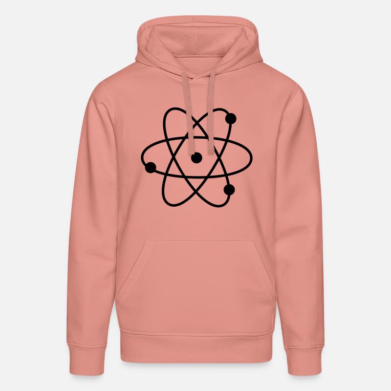 atom - Sweat à capuche bio DRUMMER Stanley/Stella Unisexe - rose poudré