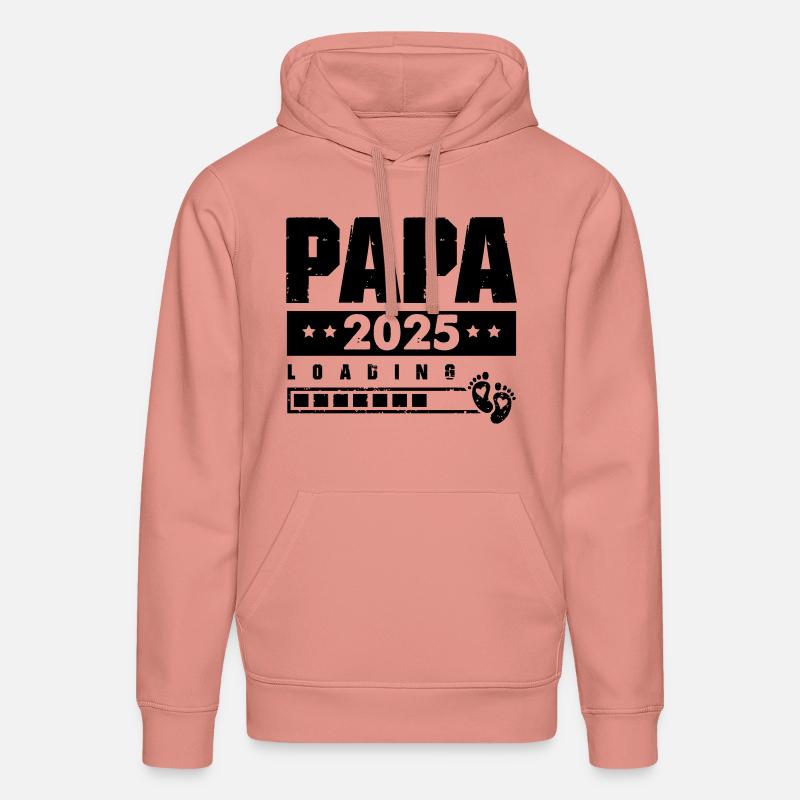 papa 2025 loading - Stanley/Stella Unisex Bio-Hoodie DRUMMER  - Altrosa