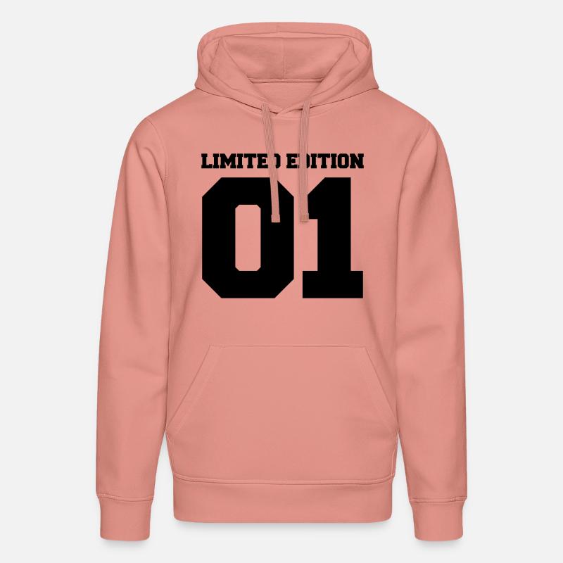 Édition limitée 01 - Sweat à capuche bio DRUMMER Stanley/Stella Unisexe - rose poudré