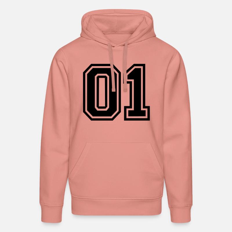 1 - Sweat à capuche bio DRUMMER Stanley/Stella Unisexe - rose poudré
