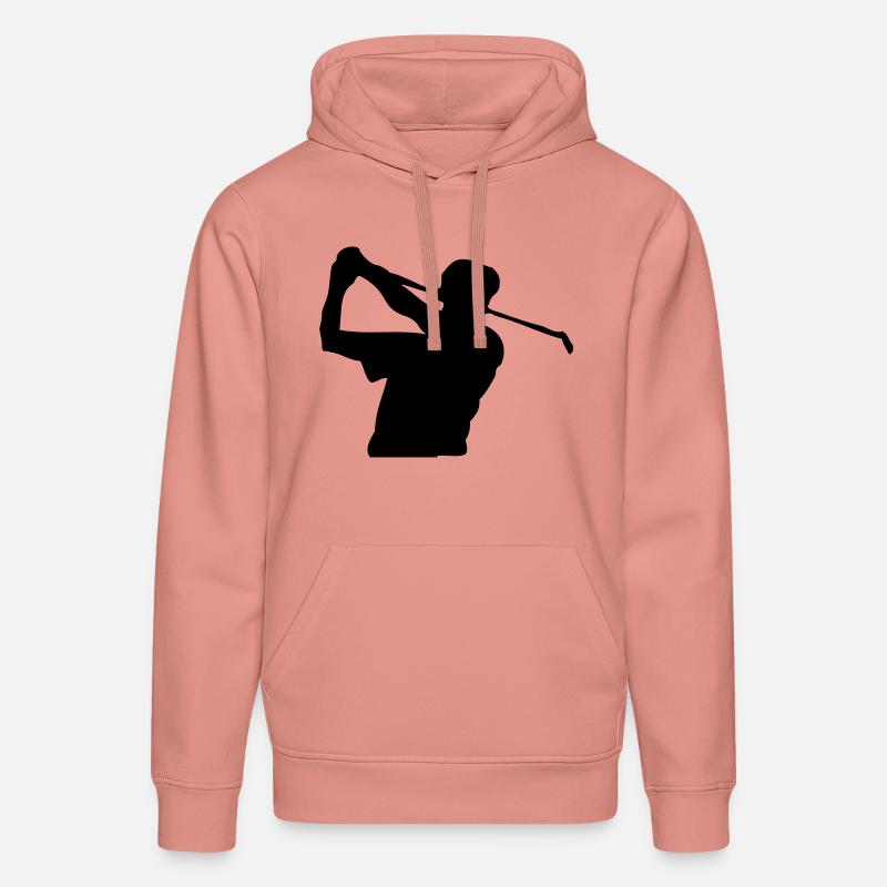 golf - Sweat à capuche bio DRUMMER Stanley/Stella Unisexe - rose poudré