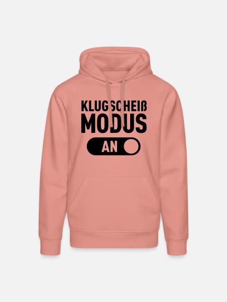 Klugscheiß Modus (An) - Stanley/Stella Unisex Bio-Hoodie DRUMMER - Altrosa
