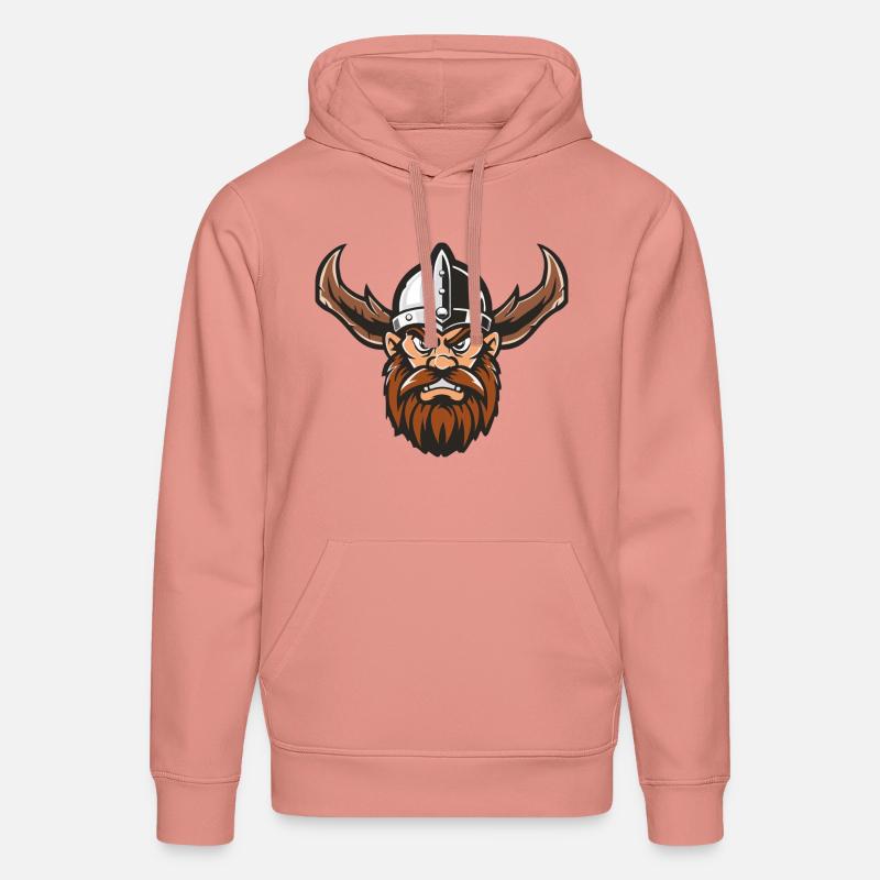 Vikings 1 - Sweat à capuche bio DRUMMER Stanley/Stella Unisexe - rose poudré