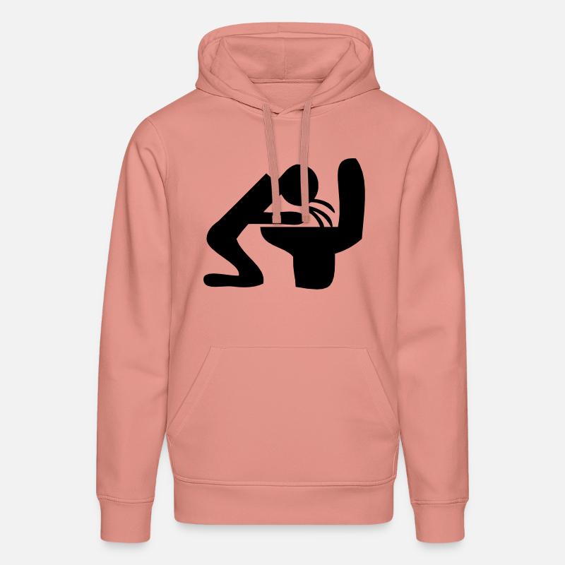 gerber - Sweat à capuche bio DRUMMER Stanley/Stella Unisexe - rose poudré