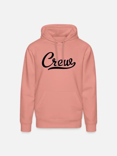 Crew - Stanley/Stella DRUMMER Unisex Organic Hoodie - canyon pink
